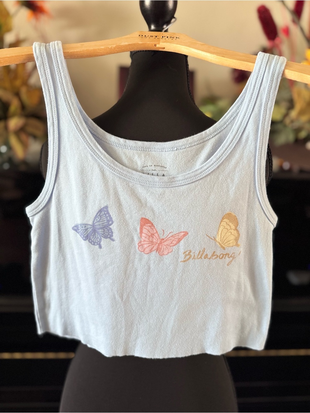 Billabong Light Blue Logo Tank